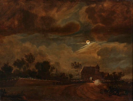 Unbekannt 18. Jh. - ''Die Action von Oelpe ... October 1761'' - ''Oelper Thurm & Landstrasse 1761'' - photo 3
