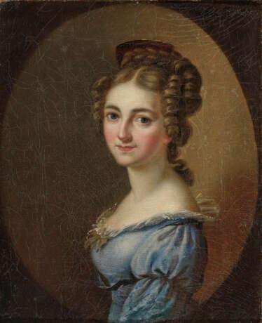 Tielmann 1. Viertel 19. Jh. - Herzogin Mathilde von Württemberg, geb. Prinzessin von Waldeck-Pyrmont - фото 1