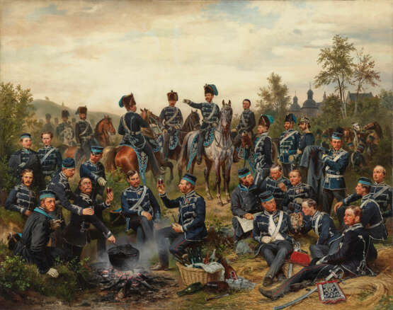 Wilhelm Camphausen - Das Offizierskorps des 8. Kgl. Preuß. Husaren-Regiments - Foto 1