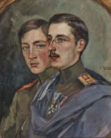 Wilhelm Viktor Krausz - ''Portrait der beiden Prinzen von Bulgarien'' - Foto 1