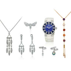 GROUP OF CHAUMET JEWELLERY AND WRISTWATCH