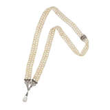 PEARL AND DIAMOND NECKLACE - photo 3