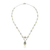 GROUP OF DIAMOND AND PEARL NECKLACES - Foto 7