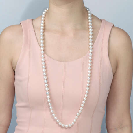 TWO CULTURED PEARL NECKLACE - фото 6
