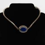 Schweres Collier mit Lapislazuli. - фото 1