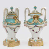 Ein Paar Potpourri-Vasen - Meissen, Punktzeit, Modell Michel Victor Acier - Foto 1