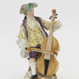 Cellist aus der ''Galanten Kapelle'' - Meissen, 3. Viertel 18. Jh., Modell von Friedrich E. Meyer - photo 1