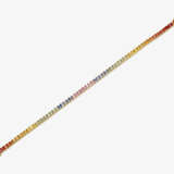 Armband mit Saphiren in Regenbogenfarben - photo 2