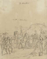 Dietrich (Heinrich Maria) Monten, zugeschrieben - Der Einzug König Ottos von Griechenland in Nauplia
