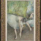 Frankreich (Jean-Louis Forain, 1852 Reims - 1931 Paris, Umkreis?) Anfang 20. Jh. - Zwei Balletttänzerinnen - фото 2