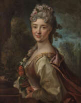 Nicolas de Largillière, Umkreis - Damenbildnis