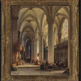 Jules Victor Genisson - Im Inneren einer gotischen Kathedrale - Foto 2