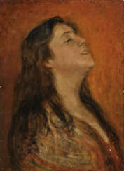Franz von Lenbach, zugeschrieben - Bildnis einer jungen Frau im Profil