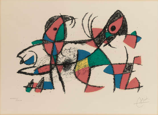 Joan Miro - Ohne Titel. 1975 - фото 1