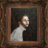 Gemälde „Портрет молодой девушки  / ПРОДАНО“, Leinwand, Ölfarbe, Armenien, 2022 - Foto 1