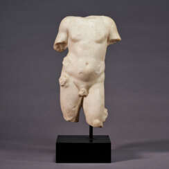 A ROMAN MARBLE TORSO OF A YOUTH