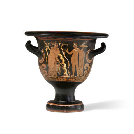 AN APULIAN RED-FIGURED BELL-KRATER - photo 1