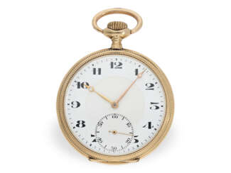 Goldene Taschenuhr um 1920, Union Horlogere