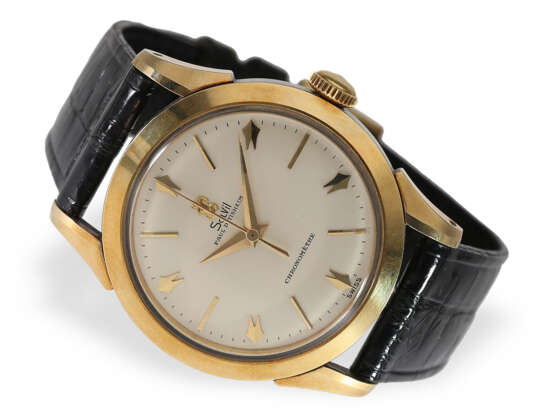 Hochfeine vintage Genfer Armbanduhr in Chronometerqualität, Paul Ditisheim Solvil, 50er-Jahre - photo 1
