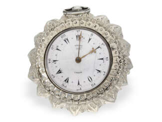 Große silberne Taschenuhr für den osmanischen Markt mit ungewöhnlichem Übergehäuse, Edward Prior London, ca.1813