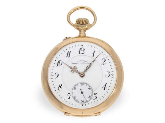 Taschenuhr: feine Glashütter Präzisionstaschenuhr, Julius Assmann No.18114, ca.1895 - photo 1