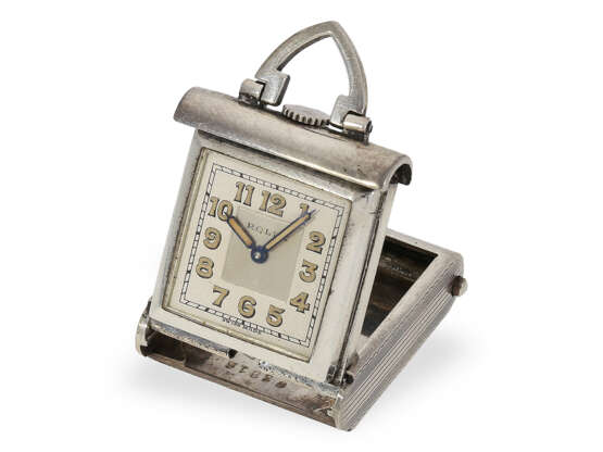 Rare Art déco "Purse-Watch" von Rolex, Ref. 935, emailliertes Gehäuse, äußerst selten, ca.1925-1930 - photo 4