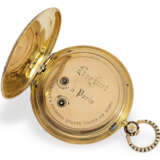 Taschenuhr: extrem seltene Gold/Emaille-Taschenuhr mit springender Stunde und Zentralsekunde, für den chinesischen Markt, ca.1820 - фото 9