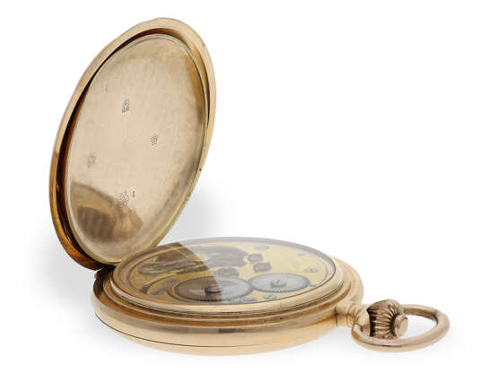 Außergewöhnlich großes und schweres Schweizer Wippen-Chronometer, Taschenuhr No. 214023, ca. 1910 - Foto 5
