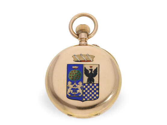 Exquisite Gold/Emaille-Taschenuhr, Rossel & Fils Succ. de Bautte & Cie Geneva No.97848, ca.1880 - photo 6