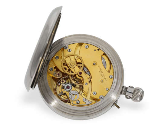 Hervorragend erhaltenes, nahezu neuwertiges Beobachtungschronometer, Ulysse Nardin für das englische Militär, 40er-Jahre - photo 3