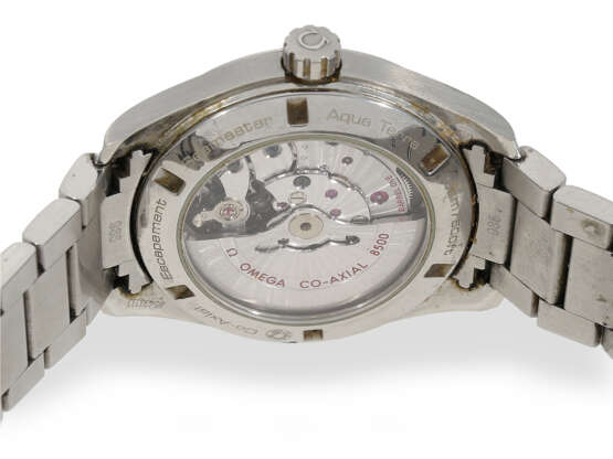 Sportliche Omega Herrenuhr, Co-Axial Chronometer "Aqua Terra 150" mit Originalbox und sämtlichen Papieren inklusive Originalrechnung - photo 2