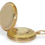 Taschenuhr: bedeutende und extrem seltene Clockwatch, signiert Piguet & Meylan, vermutlich geliefert an Breguet Paris, um 1825 - photo 5