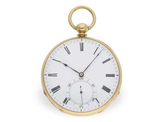 Hochfeines Taschenchronometer, Jules Jürgensen No.2235, ca. 1838-1840, möglicherweise das früheste noch existierende Jürgensen Chronometer - Foto 1