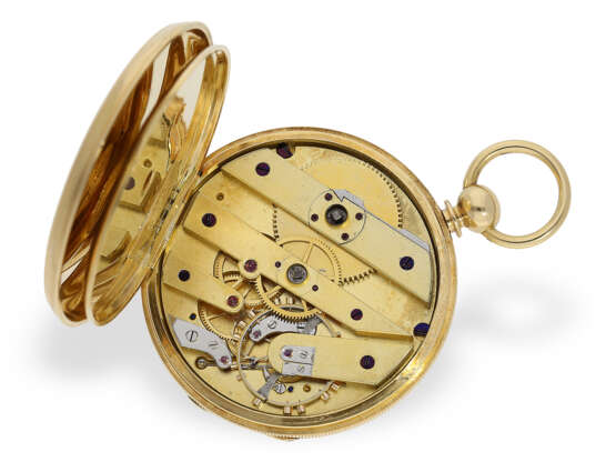 Hochfeines Taschenchronometer, Jules Jürgensen No.2235, ca. 1838-1840, möglicherweise das früheste noch existierende Jürgensen Chronometer - Foto 2