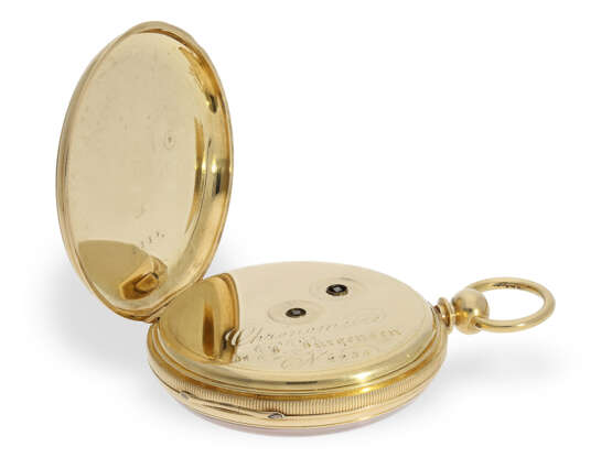 Hochfeines Taschenchronometer, Jules Jürgensen No.2235, ca. 1838-1840, möglicherweise das früheste noch existierende Jürgensen Chronometer - Foto 5