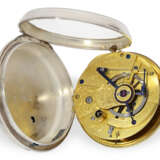 Taschenuhr: bedeutendes und extrem seltenes Arnold Taschenchronometer mit "right-angle compensation", Jn.R.Arnold No.3022, Hallmarks 1818 - photo 2