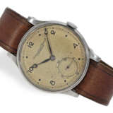 Armbanduhr: frühe oversize IWC Stahluhr, um 1940, sog. Ur-Portugieser - фото 1