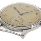 Armbanduhr: frühe oversize IWC Stahluhr, um 1940, sog. Ur-Portugieser - photo 5