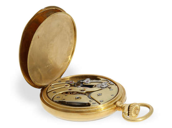 Außergewöhnlich großes Patek Philippe Taschenchronometer "Gondolo 56mm", ca. 1910 - photo 4