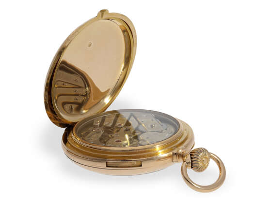 Hochfeines Genfer Chronometer mit Minutenrepetition, Fritz Piguet & Bachmann Geneve No.12251, ca.1890 - фото 4