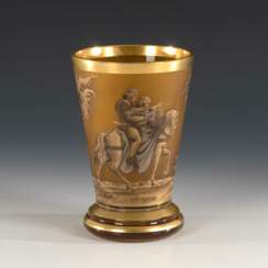 Vase mit Goldmalerei, Steinschönau.