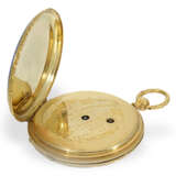 Prächtige Gold/Emaille-Savonnette für den osmanischen Markt, Frederic Courvoisier No.20817, ca.1830 - photo 3