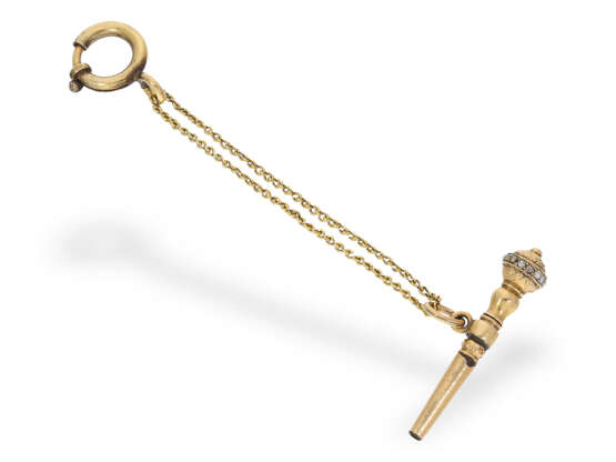 Prächtige Gold/Emaille-Savonnette für den osmanischen Markt, Frederic Courvoisier No.20817, ca.1830 - Foto 5