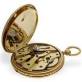 Prächtige Gold/Emaille-Savonnette für den osmanischen Markt, Frederic Courvoisier No.20817, ca.1830 - Foto 8
