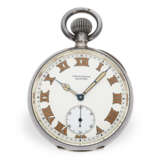 Taschenuhr: extrem seltenes Zenith Beobachtungschronometer "20 ½''' Superior" No. 1607782, mit Holzschatulle, ca.1910 - photo 1