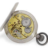 Taschenuhr: extrem seltenes Zenith Beobachtungschronometer "20 ½''' Superior" No. 1607782, mit Holzschatulle, ca.1910 - photo 2