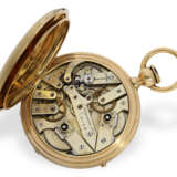 Außergewöhnlich schwere, frühe Goldsavonnette mit seltenem, unabhängigem 1/4-Sekunden-Chronograph «Diablotine», J. Huguenin Locle, ca. 1865 - фото 2