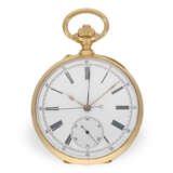Bedeutendes Le Roy Chronometer mit Chronograph und zentralem Zähler, No.57137-3601, ca.1890 - photo 1