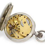 Rarität, einziges bekanntes Ulysse Nardin Beobachtungs-Chronometer mit 24h-Zifferblatt und Gangreserve, No.11336, Chronometerprüfung 1908 - photo 2