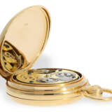 Bedeutende Goldsavonnette, königlicher Uhrmacher Dent London No.30804, Grande & Petite Sonnerie Trip-Minute Repeater, ca.1890 - Foto 4